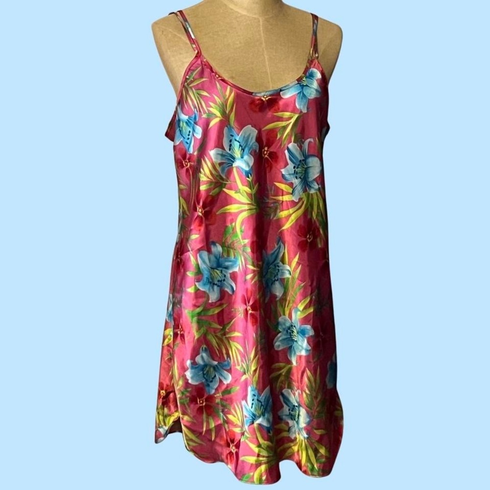 Secret treasures vintage floral slip dress